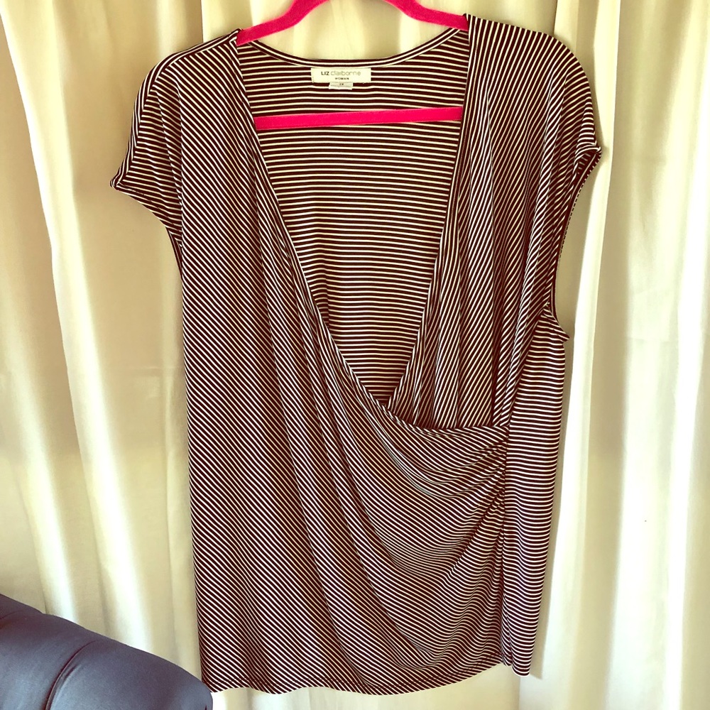 Liz Claiborne Wrap Top